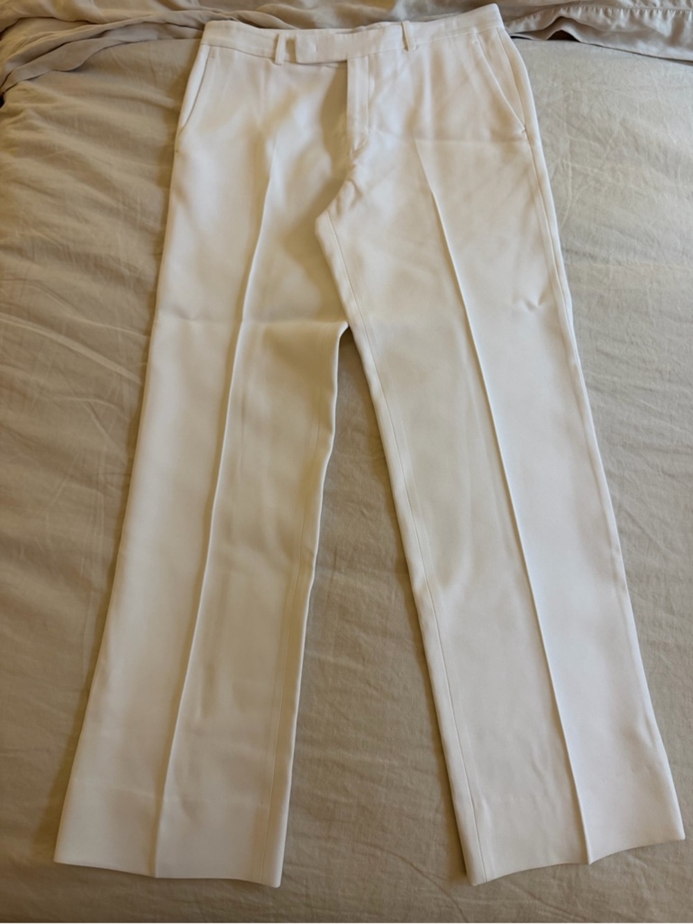 Michael Kors Collection Optic White Trouser